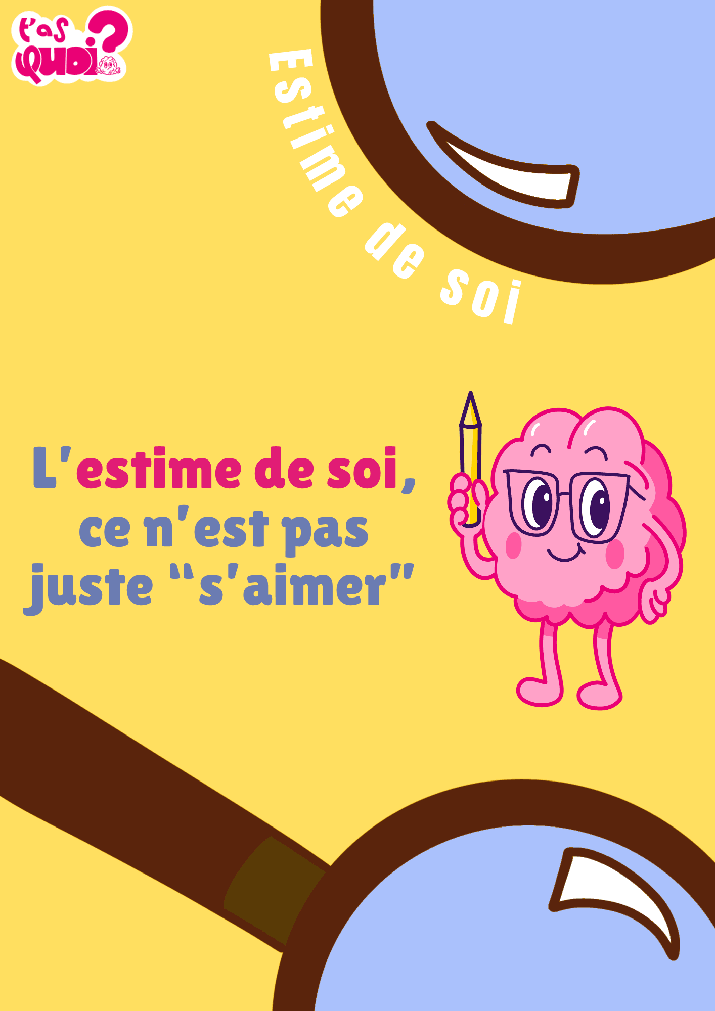 L’estime de soi, ce n’est pas juste “s’aimer”